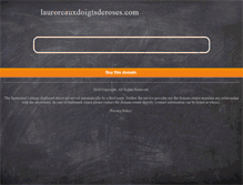 Tablet Screenshot of lauroreauxdoigtsderoses.com